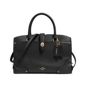 🖤NWT Coach Mercer Satchel 30 (Black)